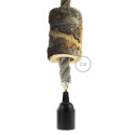 Small bark E27 lamp holder kit KBL0411016 Creative Cables