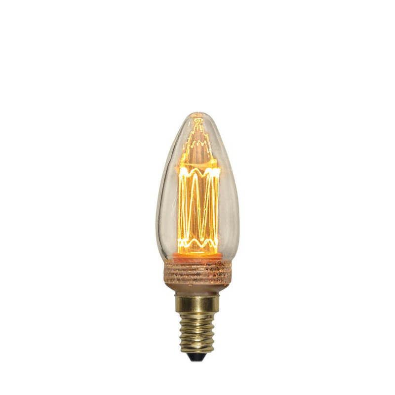 NEW GENERATION CLASSIC decorative LED bulb E14 C37 2.3W dimmable 2000K Star Trading