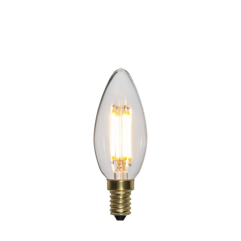 SOFT GLOW 3 power levels, E14 C35 4W 2100K LED decorative bulb Star Trading