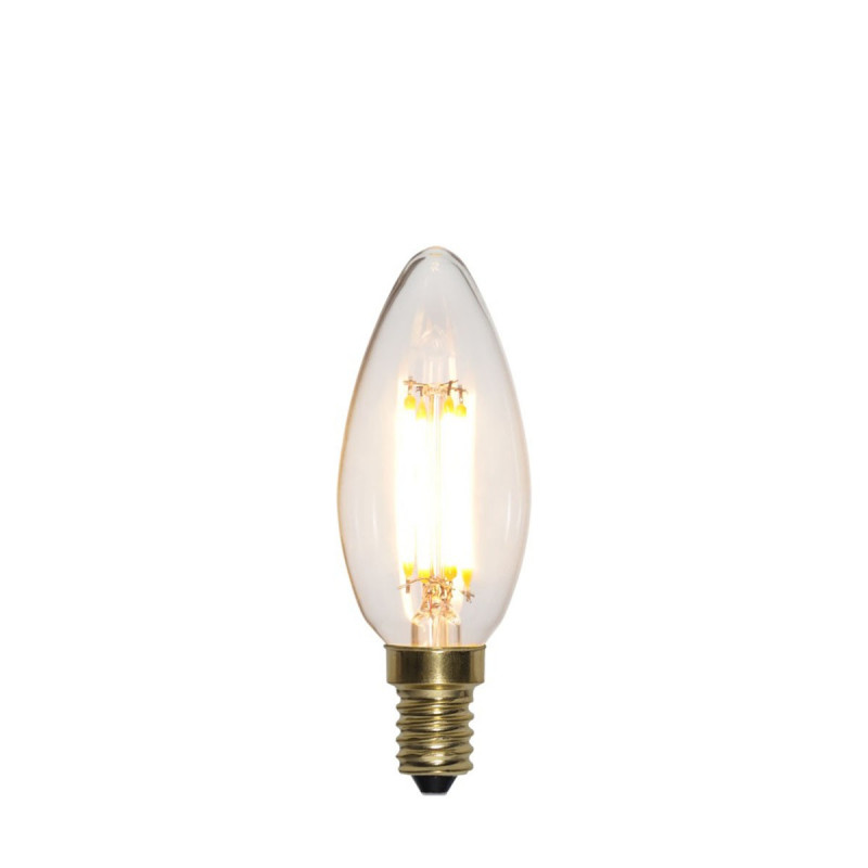 SOFT GLOW 3 power levels, E14 C35 4W 2100K LED decorative bulb Star Trading