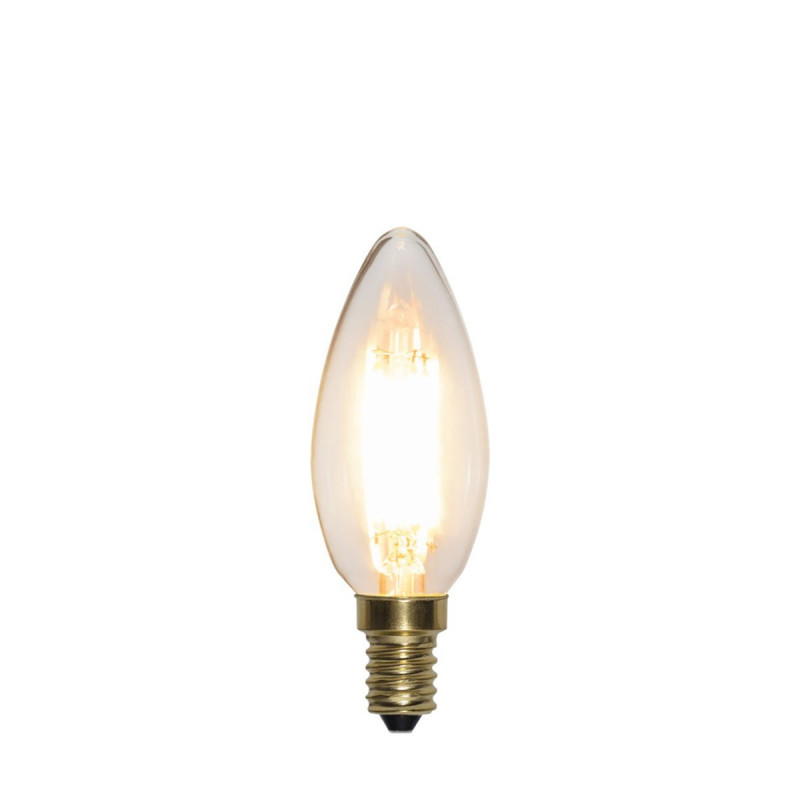SOFT GLOW 3 power levels, E14 C35 4W 2100K LED decorative bulb Star Trading