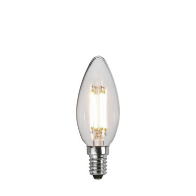 DECOLED CLEAR 3 power levels, decorative LED bulb E14 C35 4.2W 3000K Star Trading