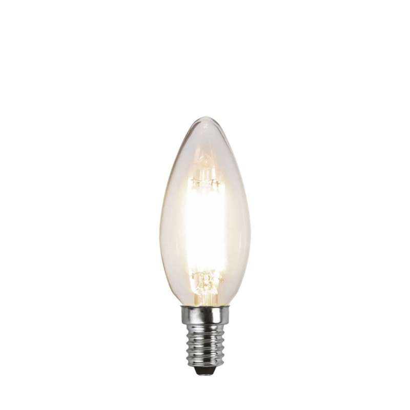 DECOLED CLEAR 3 power levels, decorative LED bulb E14 C35 4.2W 3000K Star Trading