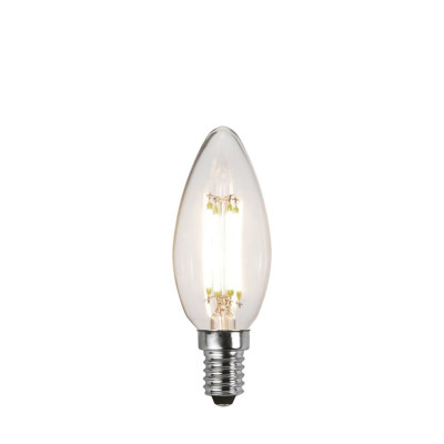 DECOLED CLEAR 3 stopnie mocy, żarówka dekoracyjna LED E14 C35 4,2W 3000K Star Trading