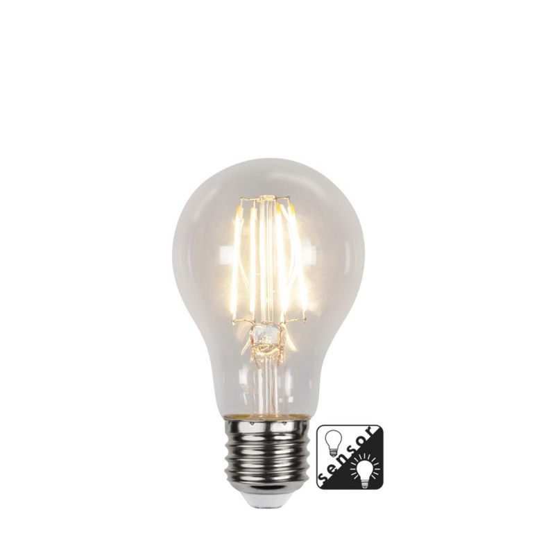 SENSOR CLEAR LED lamp with twilight sensor A60 E27 7W 2700K Star Trading