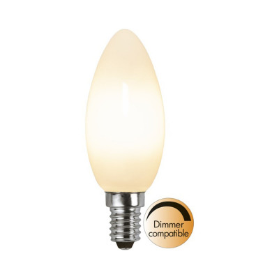 OPAQUE FILAMENT Milky Decorative LED Bulb E14 C35 5W 3000K RA90 Dimmable Star Trading