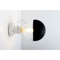 Ceiling / wall lamp black porcelain light.002.c.w, E27 Zangra