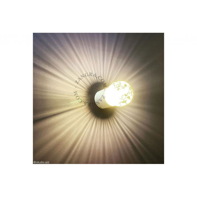 Lampa sufitowa / ścienna biała porcelana light.014.009.w, E27 Zangra