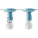 Ceiling / wall lamp blue porcelain light.019.001.bl, E27 Zangra