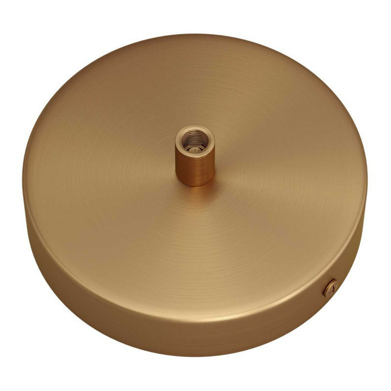 Metal ceiling cup with a decorative cable lock - brushed bronze Creative-Cables