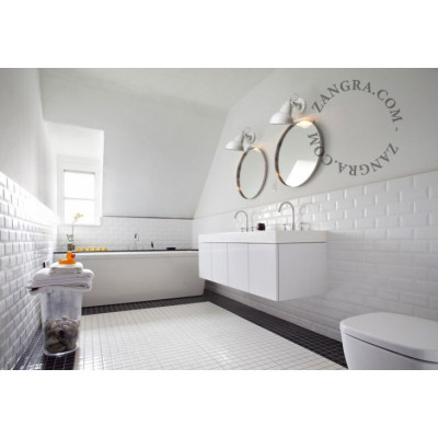 Wall lamp / sconce light.055.004 E27 Zangra
