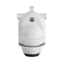 Eiva-2, 2-way outdoor lamp holder E27 and IP65 rating - white Creative-Cables