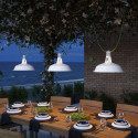 Eiva-2, 2-way outdoor lamp holder E27 and IP65 rating - white Creative-Cables