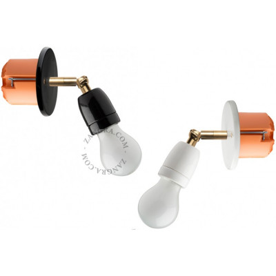 Lampa sufitowa / ścienna biała porcelana light.036.003.w  E27 Zangra