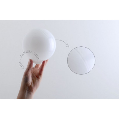 Lampa ścienna, kinkiet czarny, porcelana, szkło light.036.029.b.glass021 E27 Zangra