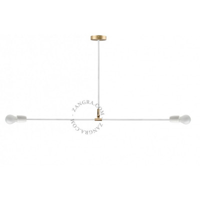 Ceiling lamp white porcelain light.036.038.w E27 Zangra