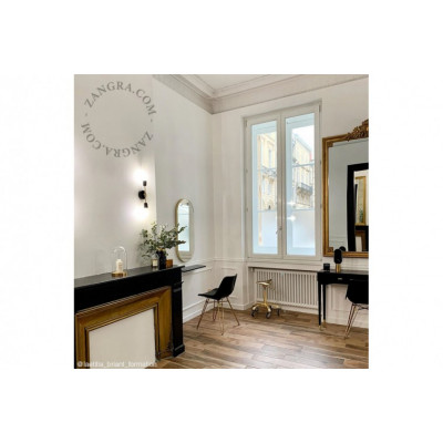 Lampa ścienna / kinkiet porcelanowy light.036.047.b.go E27 Zangra