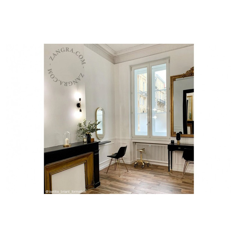Lampa ścienna / kinkiet porcelanowy light.036.047.b.go E27 Zangra