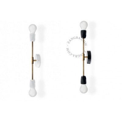 Lampa ścienna / kinkiet porcelanowy light.036.047.w.go E27 Zangra