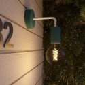 Petrol lampa ścienna Fermaluce EIVA ELEGANT kinkiet w kształcie litery L wodoodporność IP65 Creative-Cables