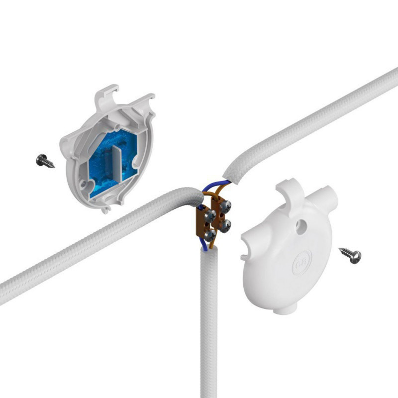 Eiva-3, connection up to 3 ways for outdoor use and IP65 rating Creative-Cables