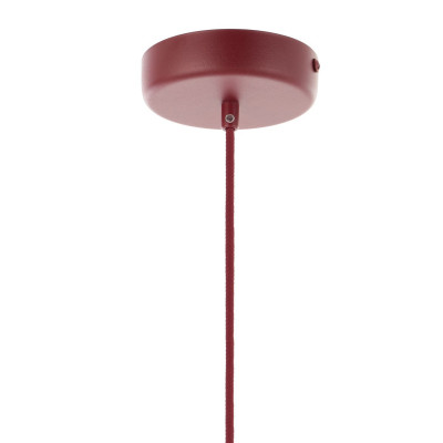 oft Ovoi burgundy pendant lamp Kolorowe Kable