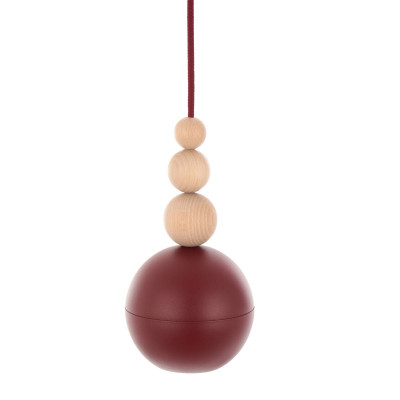 Wall lamp Loft Bala a burgundy structural wall lamp Kolorowe Kable