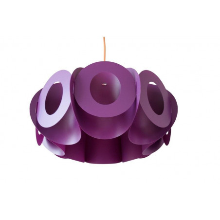 Purple lampshade OVAL V Kafti DESIGN