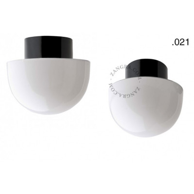 Porcelain lamp with a glass shade light.o.016.c.b.glass021 Zangra