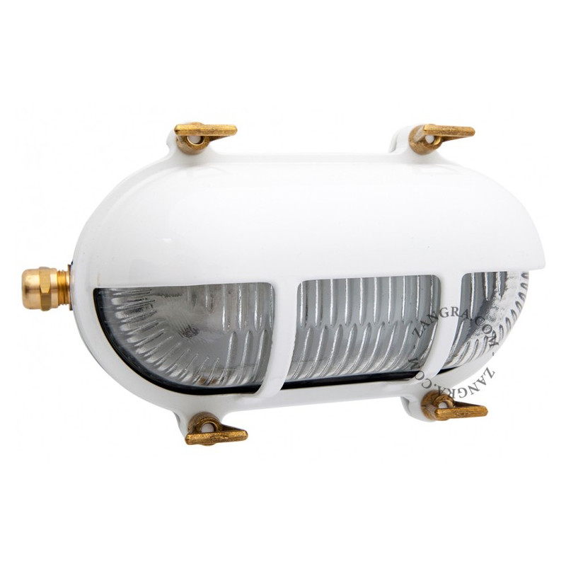 Lamp, bulkhead luminaire, white light.o.071.w.001 Zangra