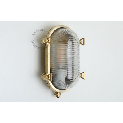 Wall / ceiling lamp, brass luminaire light.o.125.go.001 Zangra