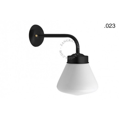 Wall lamp / sconce brass light.o.101.b.glass023 Zangra