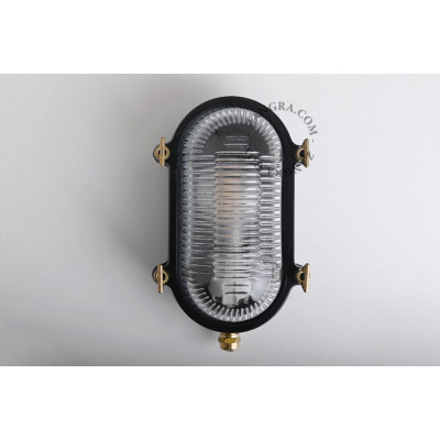 Brass marine lamp - black light.o.125.b.001 Zangra