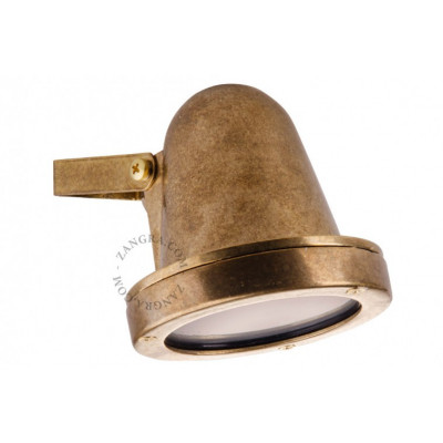Brass wall lamp light.o.086.001 Zangra