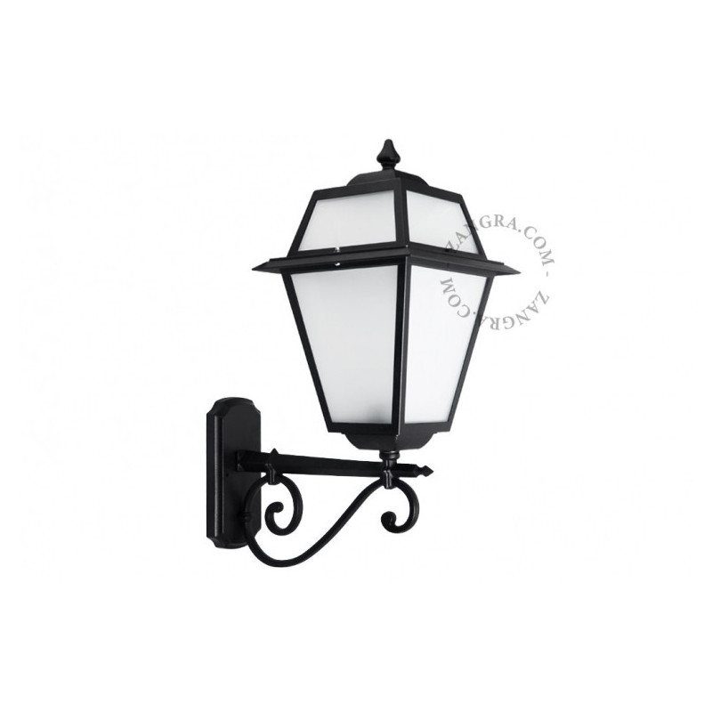 Outdoor wall lamp - satin glass light.o.113.b.001 Zangra