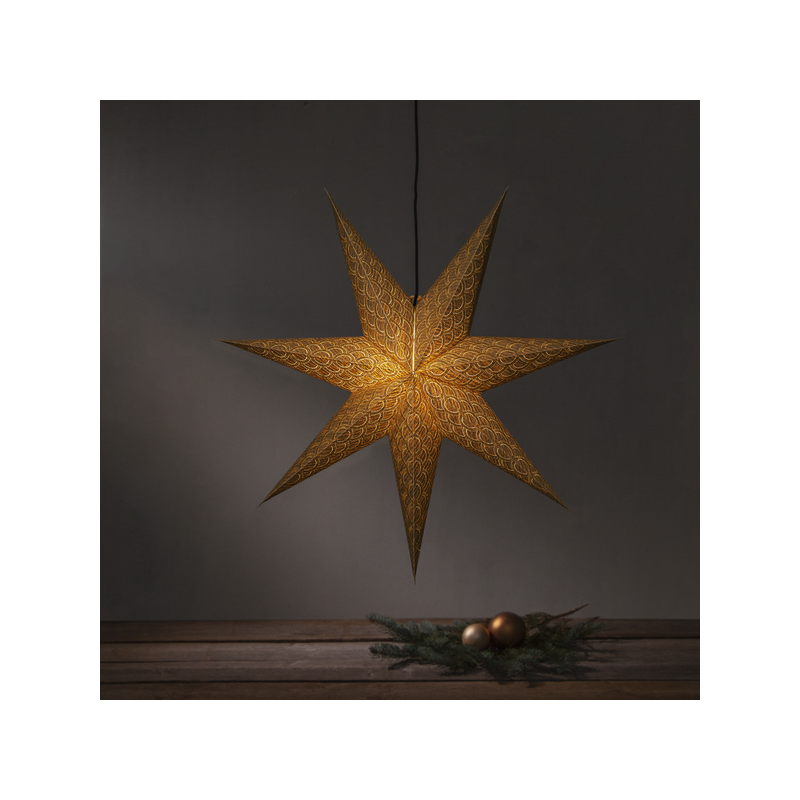Hanging star PAPER STAR BRODIE 501-74 60cm STAR TRADING