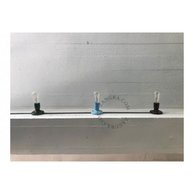 Porcelain wall lamp black Pure Porcelain light.019.002 Zangra