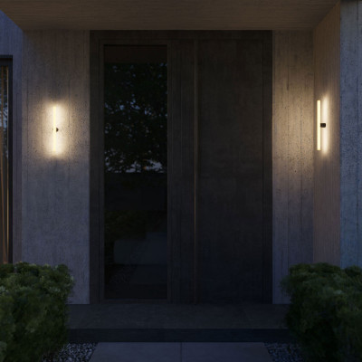 Brown  Esse14 wall or ceiling lamp holder with S14d fitting - Waterproof IP44 PLS14DPBM Creative-Cables