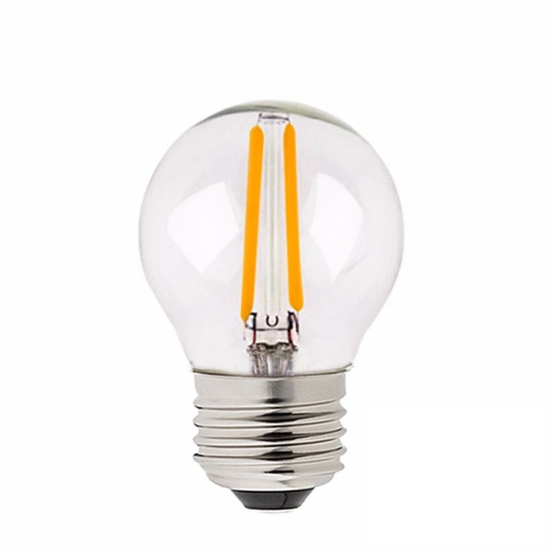 Festoon light bulb LED 45mm 2W transparent very warm light