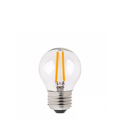 Festoon light bulb LED 45mm 2W transparent very warm light