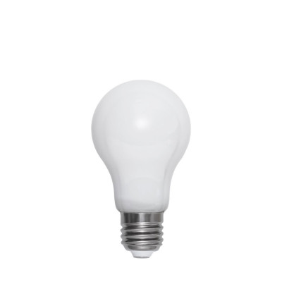 Milky LED bulb classic shape E27 A60 7W 3000K 806LM Bulbo