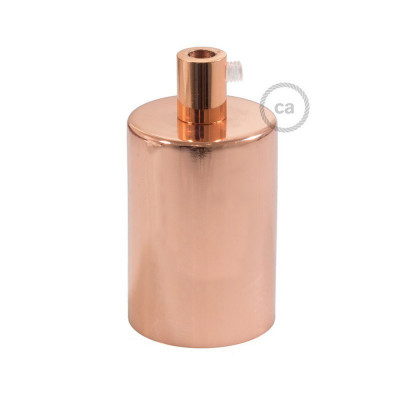 Metal lamp holder, finish copper E27 KBM4011RATERM Creative-Cables