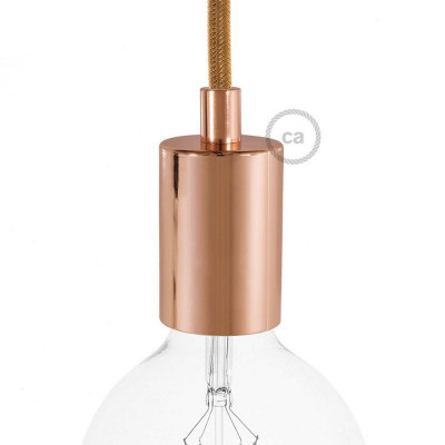 Oprawka lampy metalowa miedziana, E27 KBM4011RATERM Creative-Cables