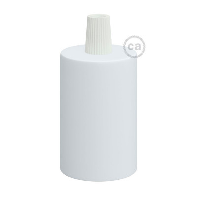 Metal lamp holder white mat, E27 KBM4011VBO Creative-Cables