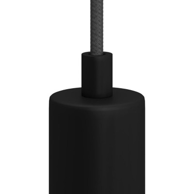 Zabezpieczenie kabla, czarna metalowa blokada przewodu Creative-Cables