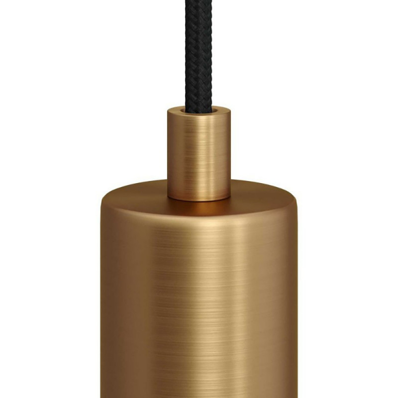 Cable lock, brushed bronze metal Creative-Cables
