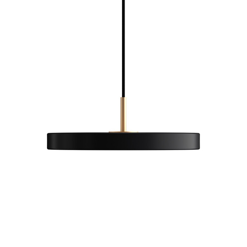 Lampa wisząca Asteria mini czarny, mosiądz Umage