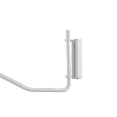 Wall lamp, bracket wall lamp with a switch PURO white KASPA