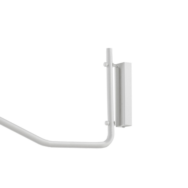 Wall lamp, bracket wall lamp with a switch PURO white KASPA