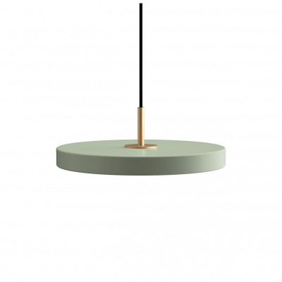 Hanging lamp Asteria mini olive, brass Umage